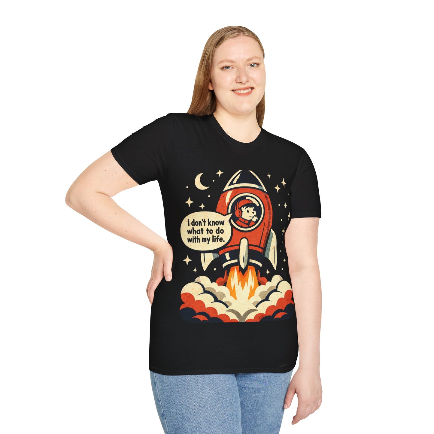 I don't know what to do with my life space tee